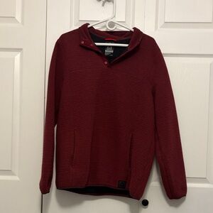 Gerry Weber Burgundy Button-Up Sweater